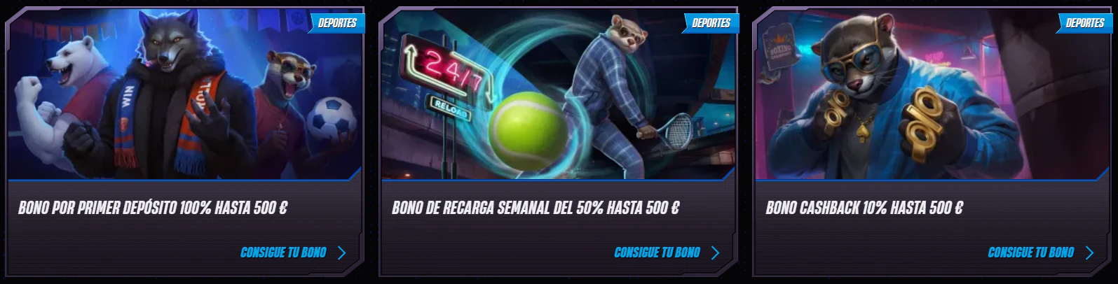 Winrolla Casino promociones y bonos para apuestas deportivas